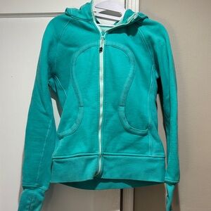 lululemon athletica Teal Zip-Up Jacket